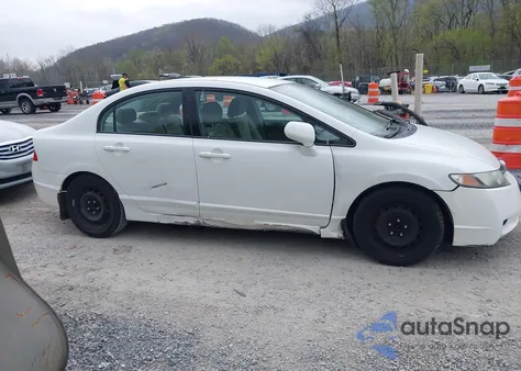 2010 Honda Civic Lx from USA, damaged, VIN 2HGFA1F58AH501541